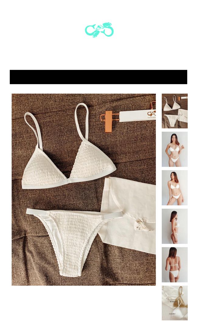 Eighth Mermaid Curtis Bikini Set Women S Fashion Swimwear Bikinis