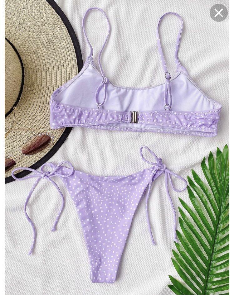 SALE Shein Tie Side Two Piece Bikini Women S Fashion Swimwear