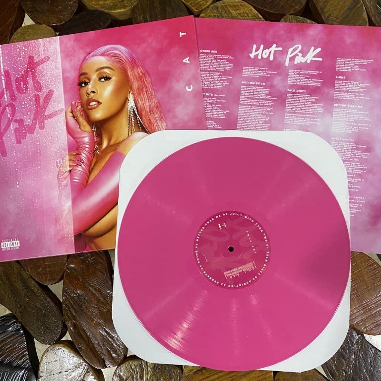 Hot Pink Doja Cat Hobbies Toys Music Media Vinyls On Carousell