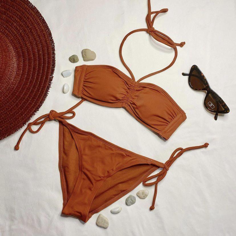 Terracotta Bikini Women S Fashion Swimwear Bikinis Swimsuits On