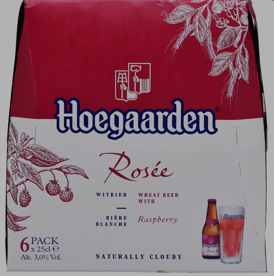 Hoegaarden Rosee Food Drinks Alcoholic Beverages On Carousell