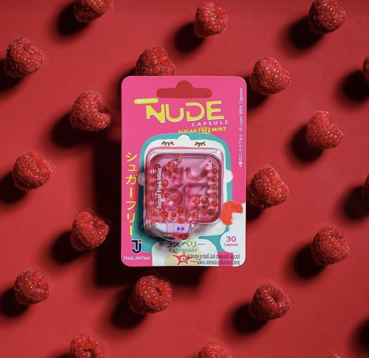 現貨 日本森下仁丹 THAI JINTAN NUDE Capsule Sugar Free Mint 除口氣口爆珠 BrightWin 泰星 其他 其他 Carousell