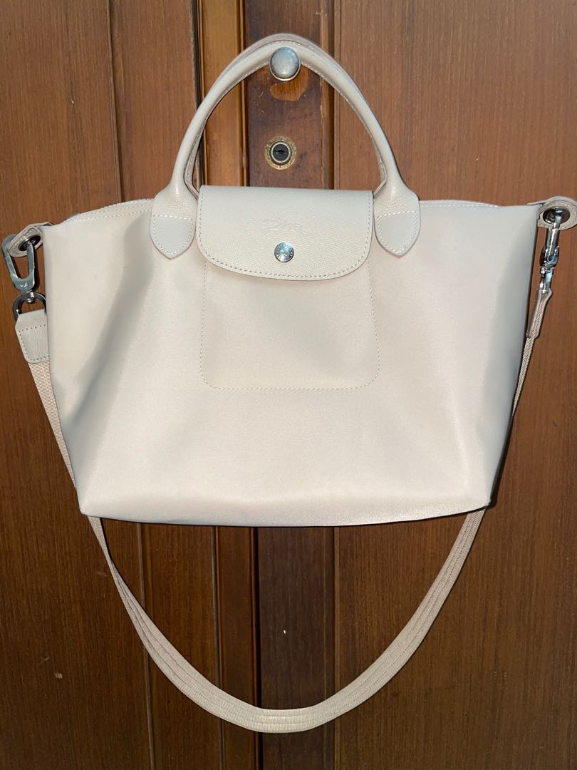 Longchamp Neo Small Nude Barang Mewah Tas Dompet Di Carousell