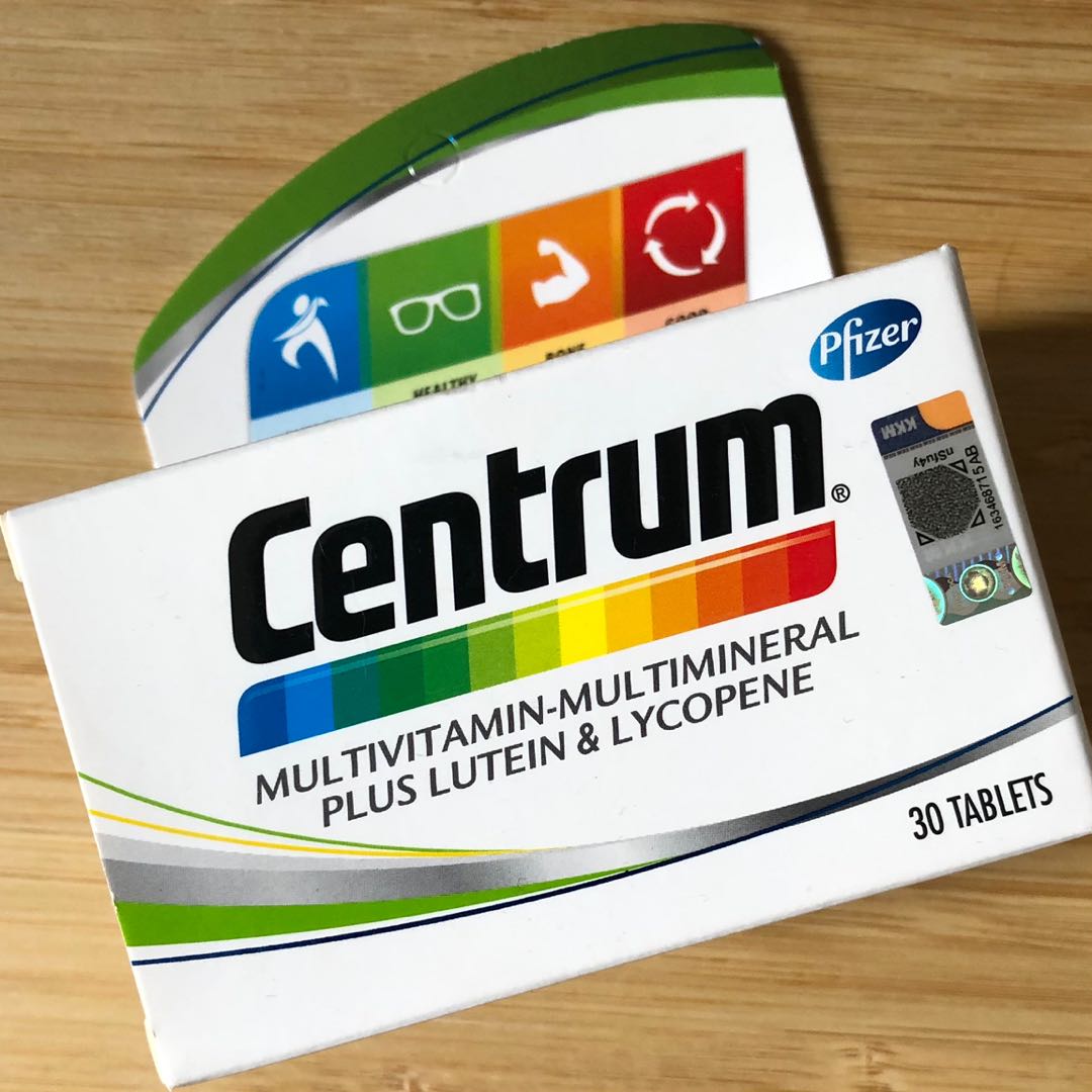 Centrum Multivitamin Multimineral Plus Lutein Lycopene Tablets