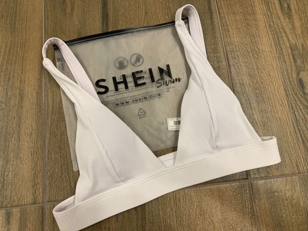 Bnip Shein White Sexy Bikini Deep Cleavage Top Cute Women S Fashion