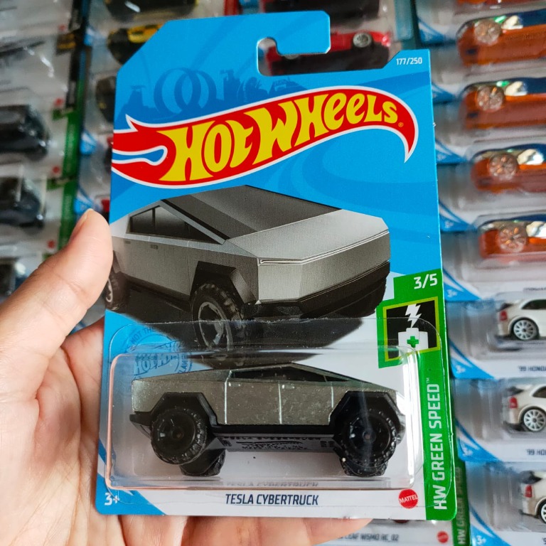 Hot Wheels Hotwheels Tesla Cybertruck Lot M Toys Collectibles Mainan Di Carousell
