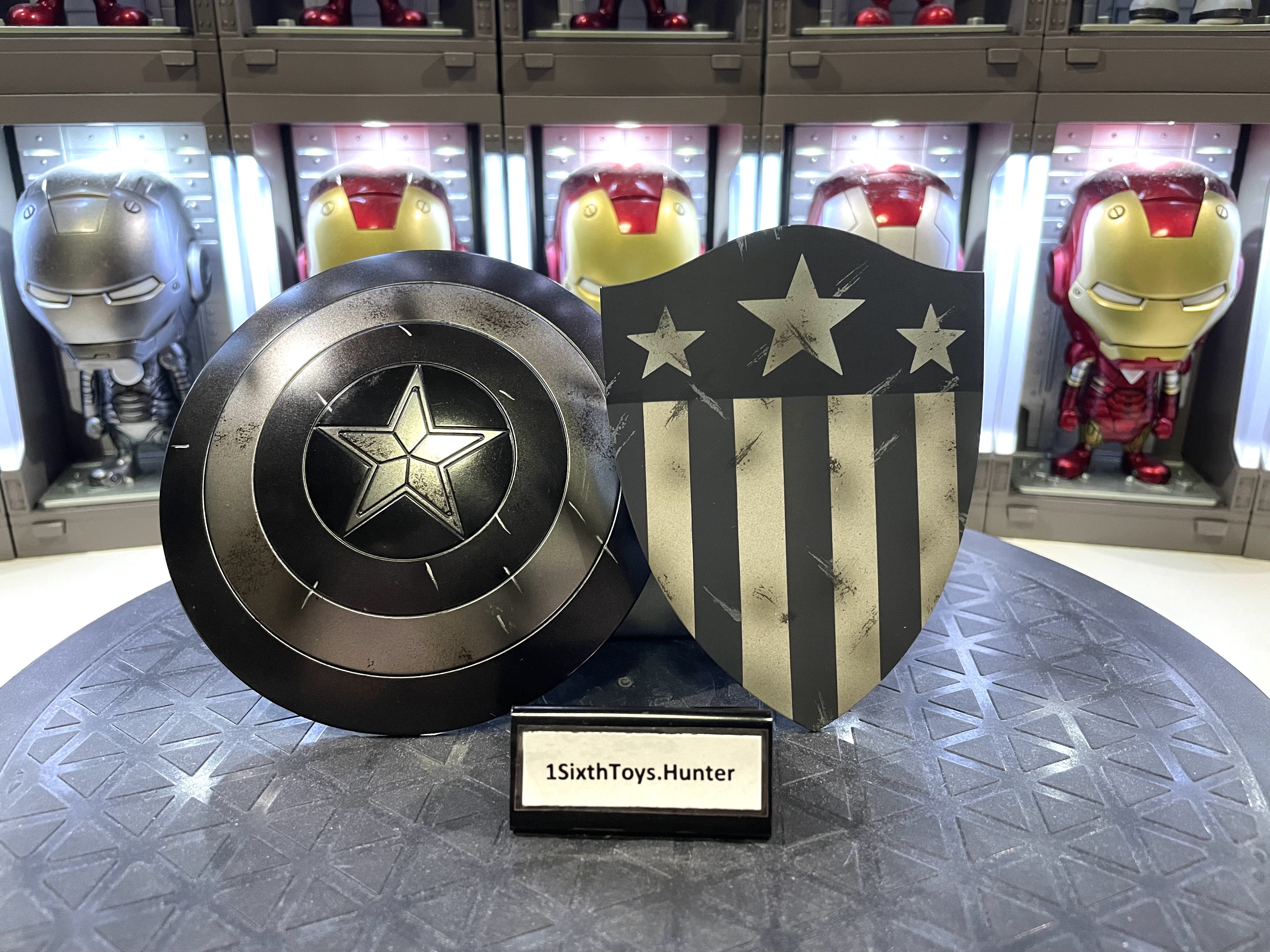 MARVEL THE FIRST TEN YEARS 2018 TOY FAIR EXCLUSIVE HOT TOYS 1 6 SCALE MMS488 CAPTAIN AMERICA