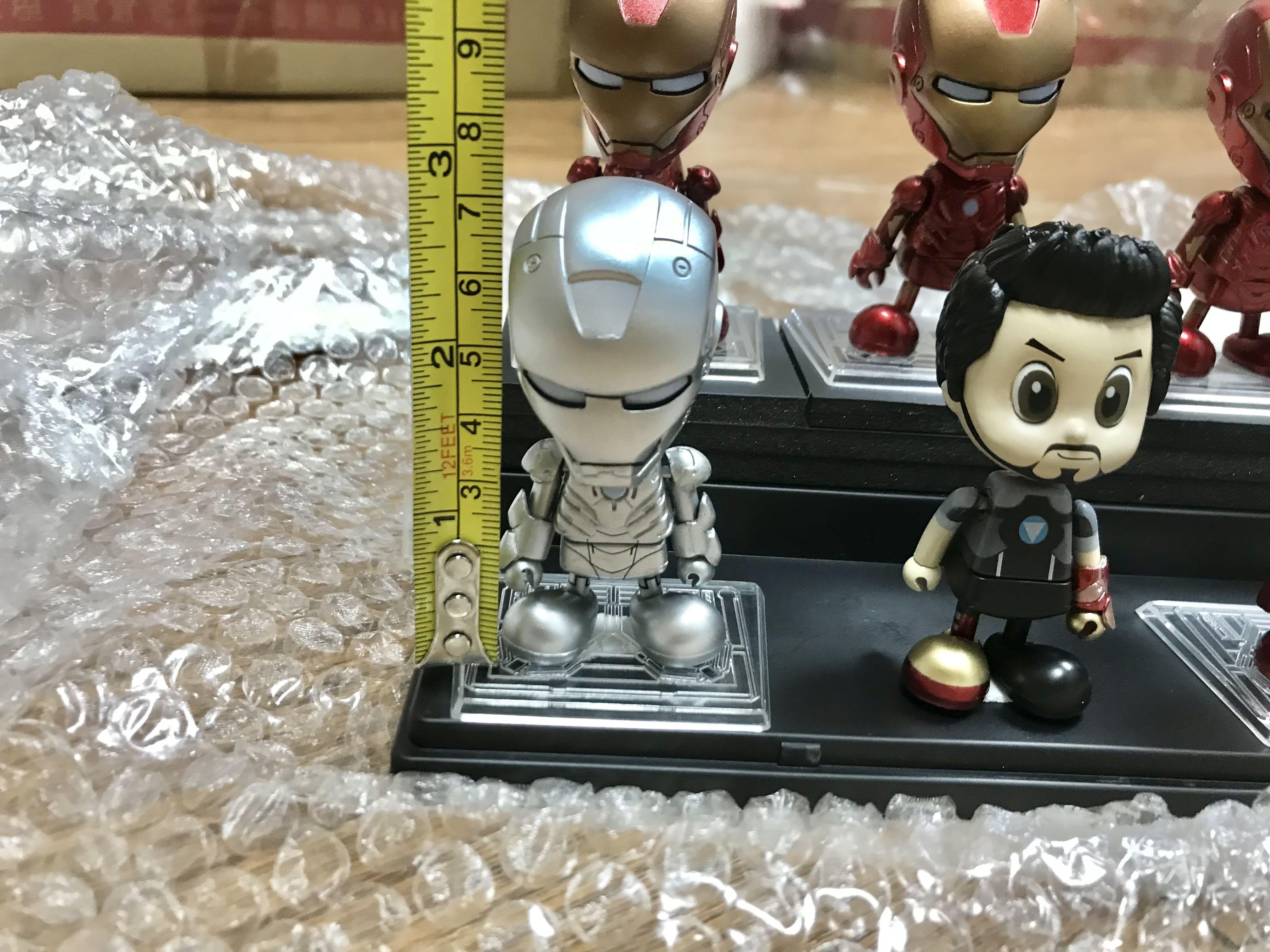 HOT TOYS cosbaby 野獸國 Q版 IRON MAN 馬克 mark 1 7 東尼史塔克 興趣及遊戲 玩具 遊戲類 Carousell