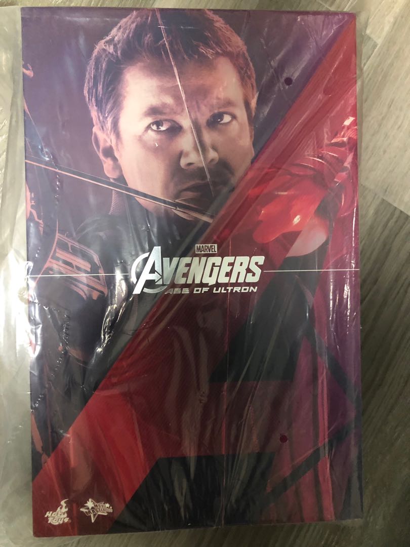 HOT TOYS MMS 289 AVENGERS AGE OF ULTRON HAWKEYE 1 6 鷹眼 100 全新未開封 興趣及遊戲 玩具 遊戲類 Carousell