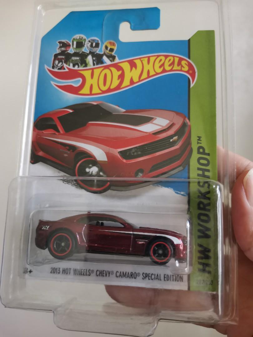 Hot Wheels Chevy Camaro Special Edition Chevrolet Hotwheels Red Super Treasure Hunt HW