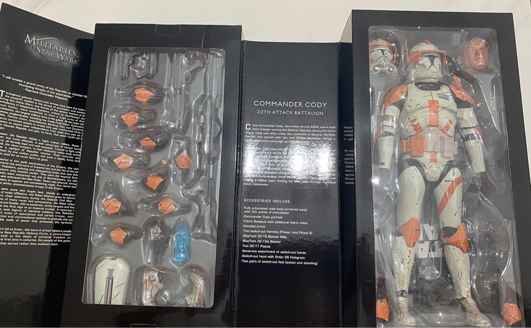 聖誕優惠 全新未開 絕版 Hot toys Sideshow Collectibles scale Star Wars Commander Cody th