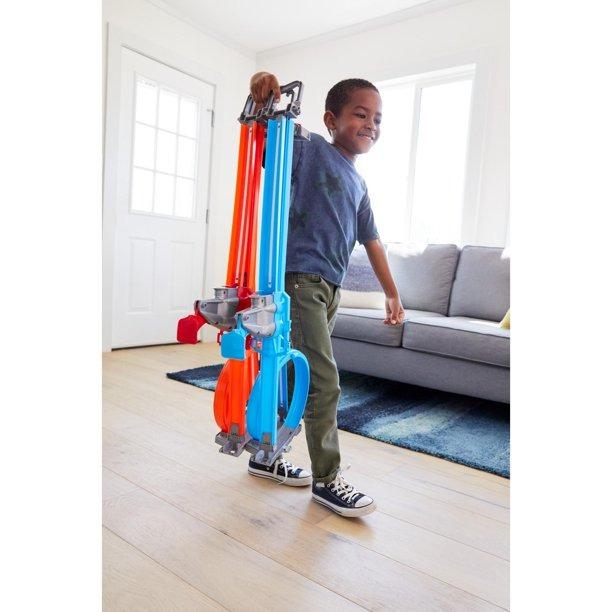 Mattel Gfh Hot Wheelsdouble Loop Dash Track Set