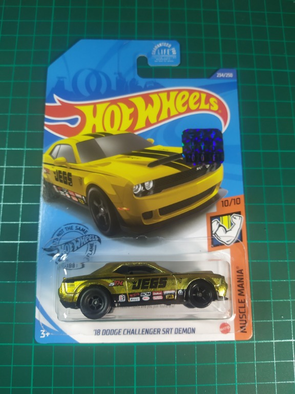 Hot Wheels Dodge Challenger Srt Demon Super Treasure Hunt Sth Factory Sealed