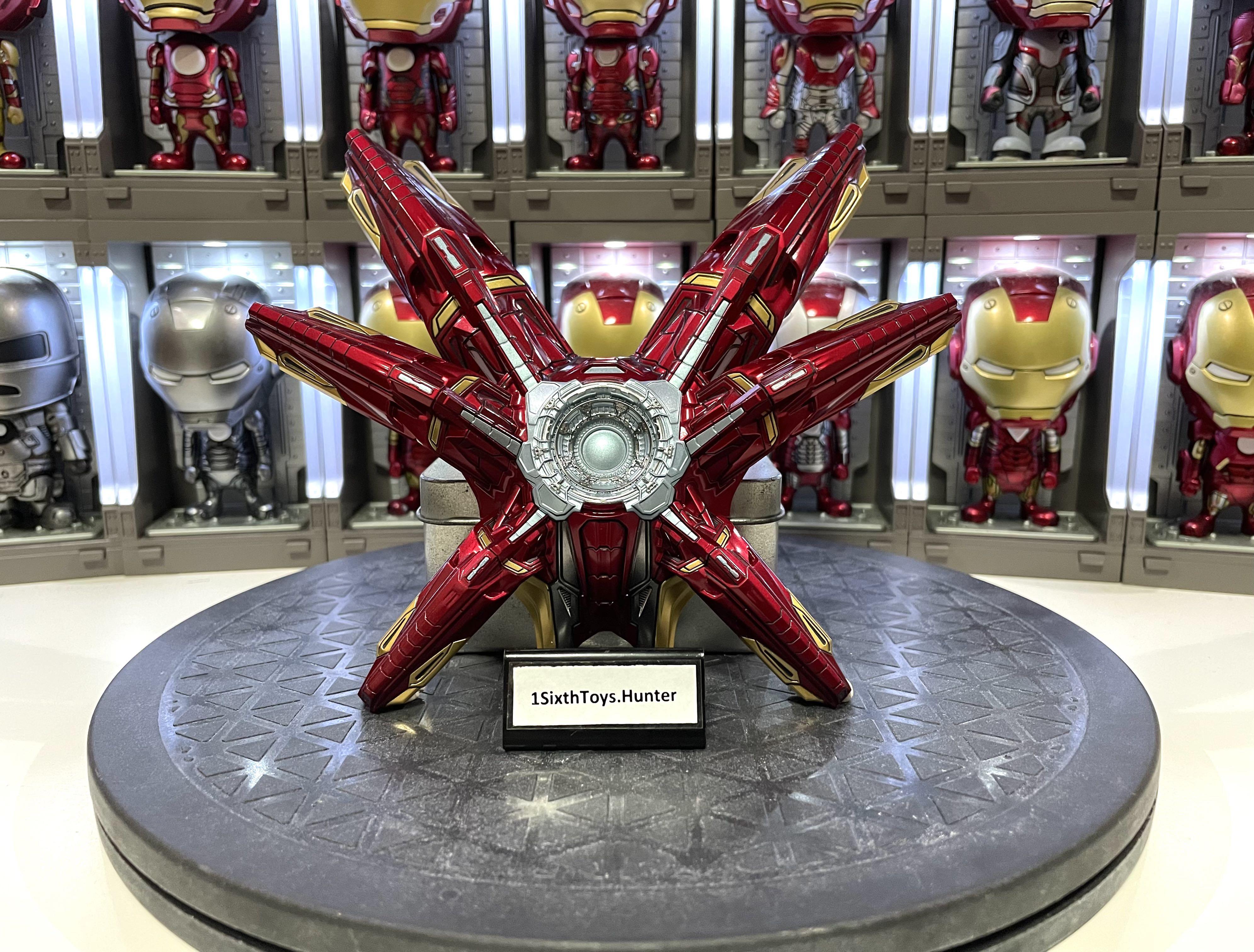 MARVEL AVENGERS END GAME HOT TOYS 1 6 SCALE MMS528D30 TONY STARK IRON MAN MK85 REFOCUSER