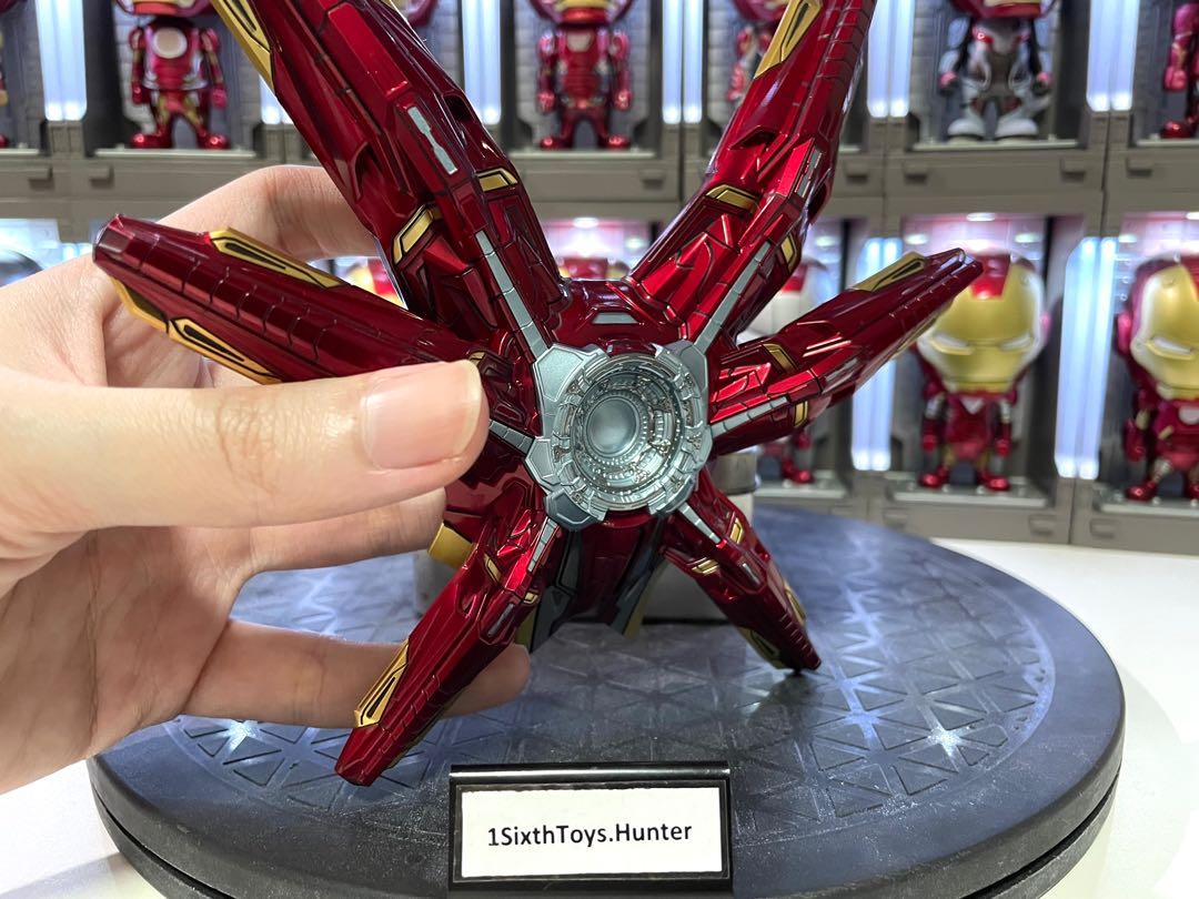 MARVEL AVENGERS END GAME HOT TOYS 1 6 SCALE MMS528D30 TONY STARK IRON MAN MK85 REFOCUSER