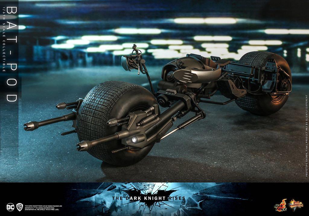 Hot Toys MMS Batman The Dark Knight Rises Scale Bat Pod Collectible Hottoys 蝙蝠俠 夜神起義 電單車