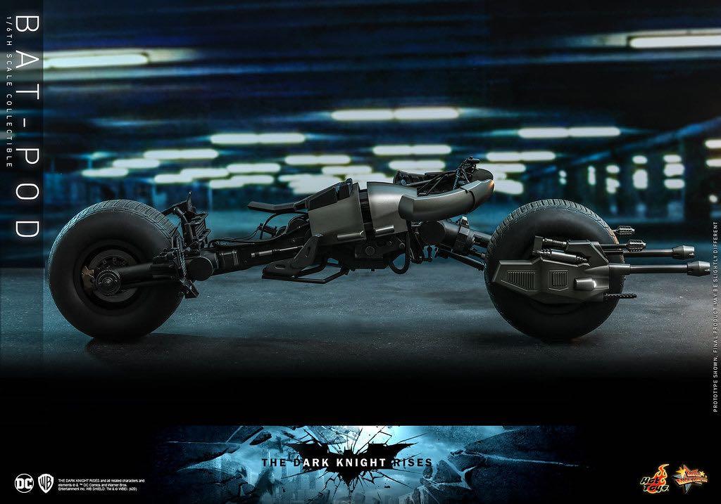 Hot Toys MMS591 Batman The Dark Knight Rises 1 6 Scale Bat Pod Collectible Hottoys 蝙蝠俠 夜神起義 電單車