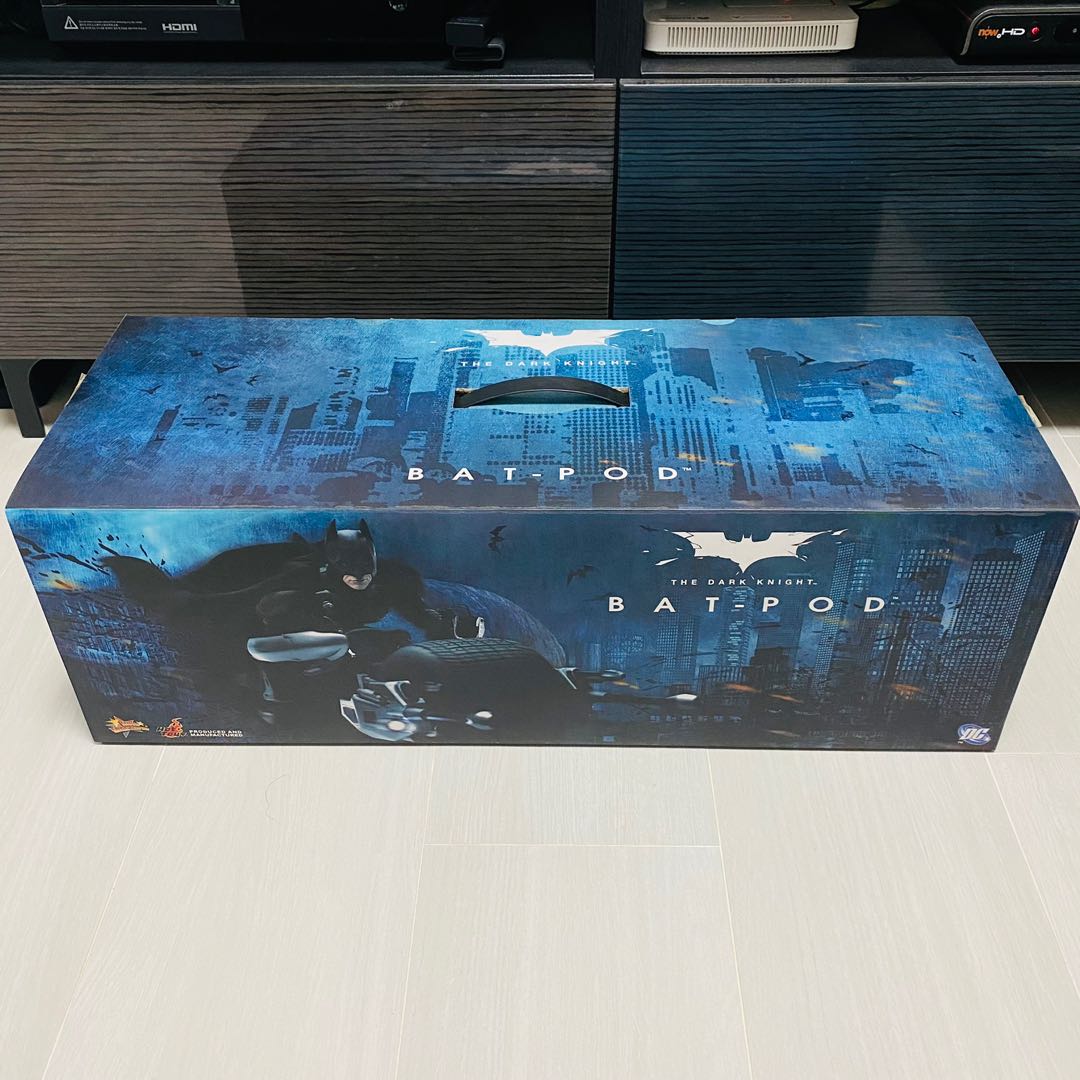 Hot Toys MMS Batman The Dark Knight Bat Pod Hottoys 蝙蝠俠 黑夜之神 電單車 Batpod 興趣及遊戲 玩具 遊戲類
