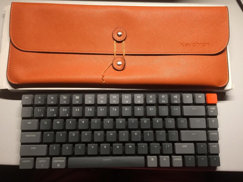 Rush Keychron K V Hot Swap Optical Brown Abs Aluminum Frame With Keychron Pouch