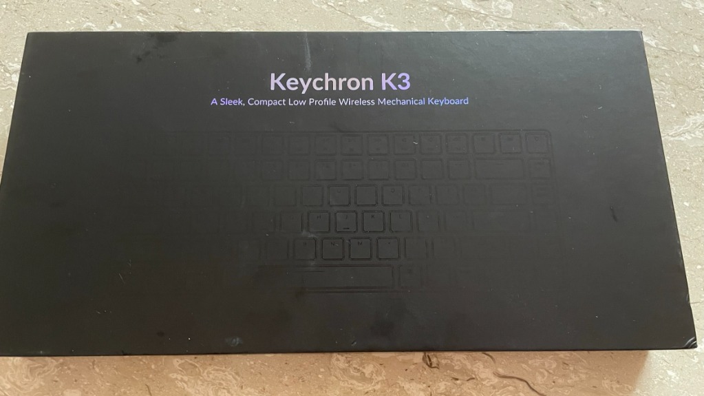 Keychron K3 Low Profile Mechanical Keyboard V1 With Red Optical Switches Hot Swappable RGB