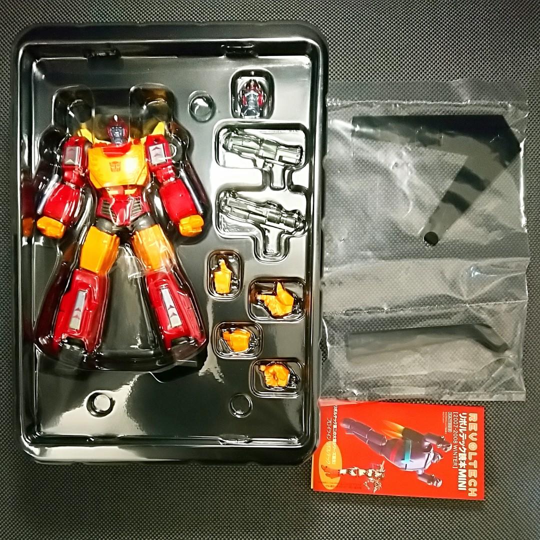 內全新 日版 海洋堂 山口式 可動 變形金剛 火棒 洛迪文 KAIYODO REVOLTECH HOT RODIMUS TRANSFORMERS 興趣及遊戲 玩具 遊戲類