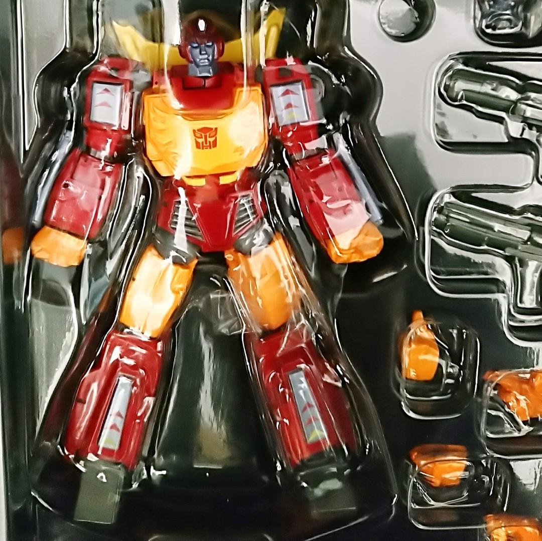 內全新 日版 海洋堂 山口式 可動 變形金剛 火棒 洛迪文 KAIYODO REVOLTECH HOT RODIMUS TRANSFORMERS 興趣及遊戲 玩具 遊戲類