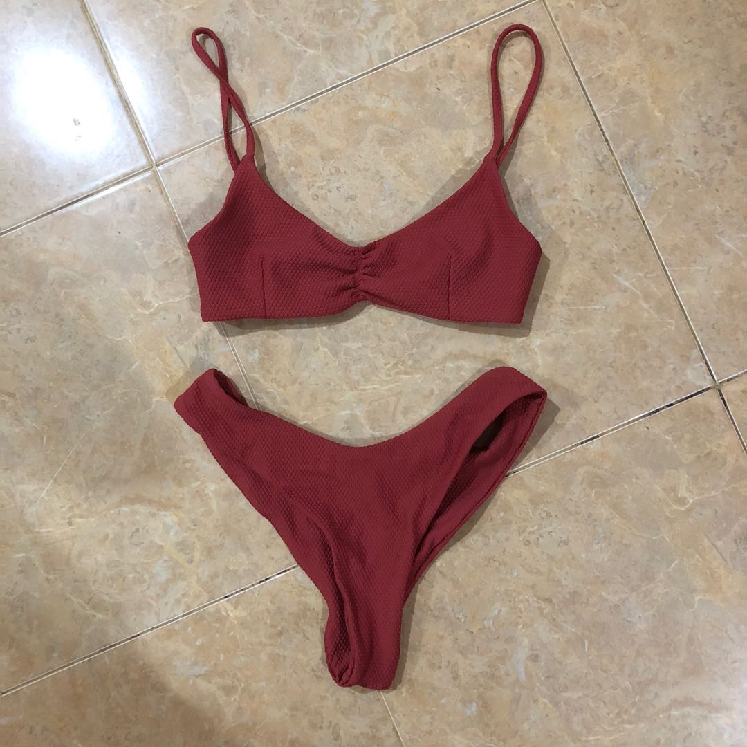 Wanderlust Bikini Set Fesyen Wanita Pakaian Wanita Lainnya Di Carousell