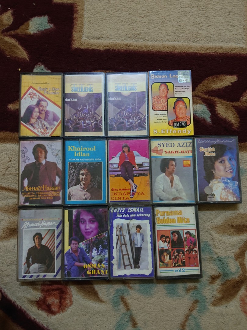 Kaset Cassette Tape Melayu Hobbies Toys Music Media CDs DVDs