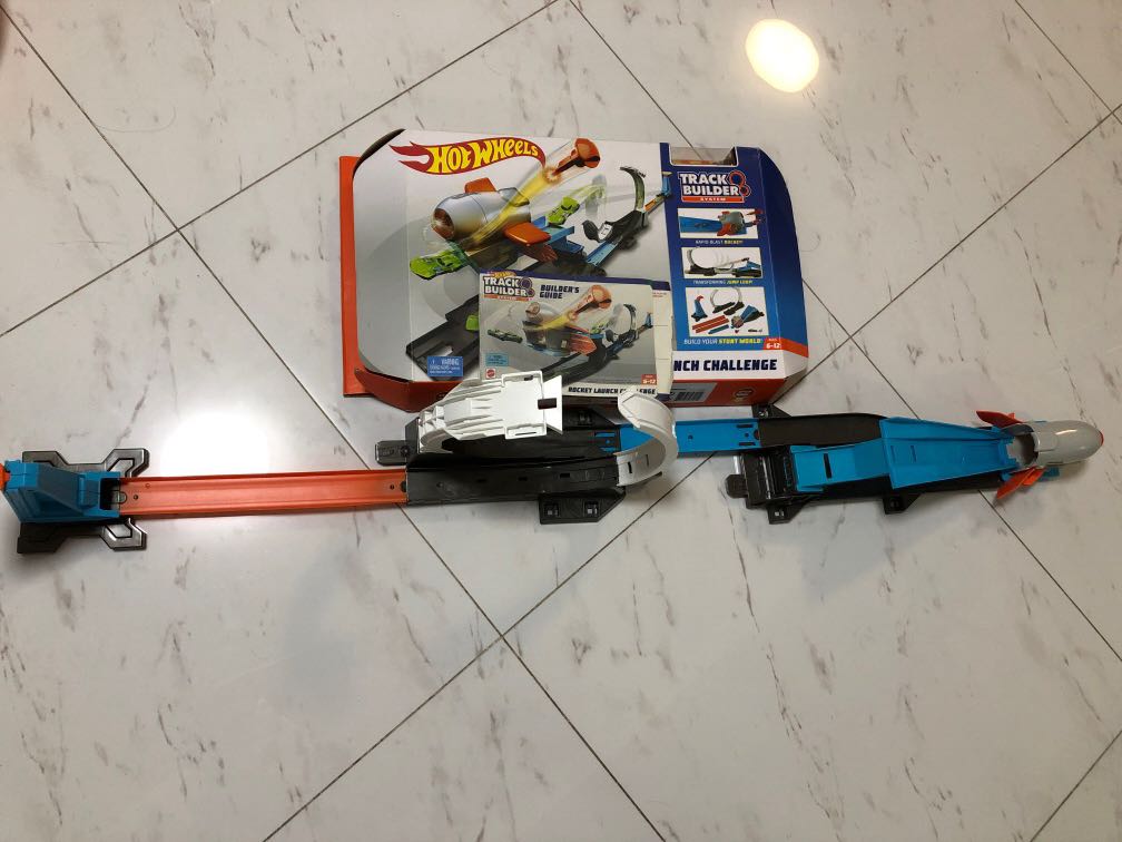 Hot Wheels Rocket Launch Challenge Hobbies Toys Toys Games On Carousell