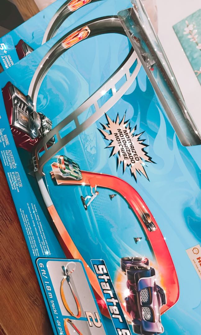 Hot Wheels Action Power Shift Raceway Track Set Original Hotwheels Track Limited Hobbies