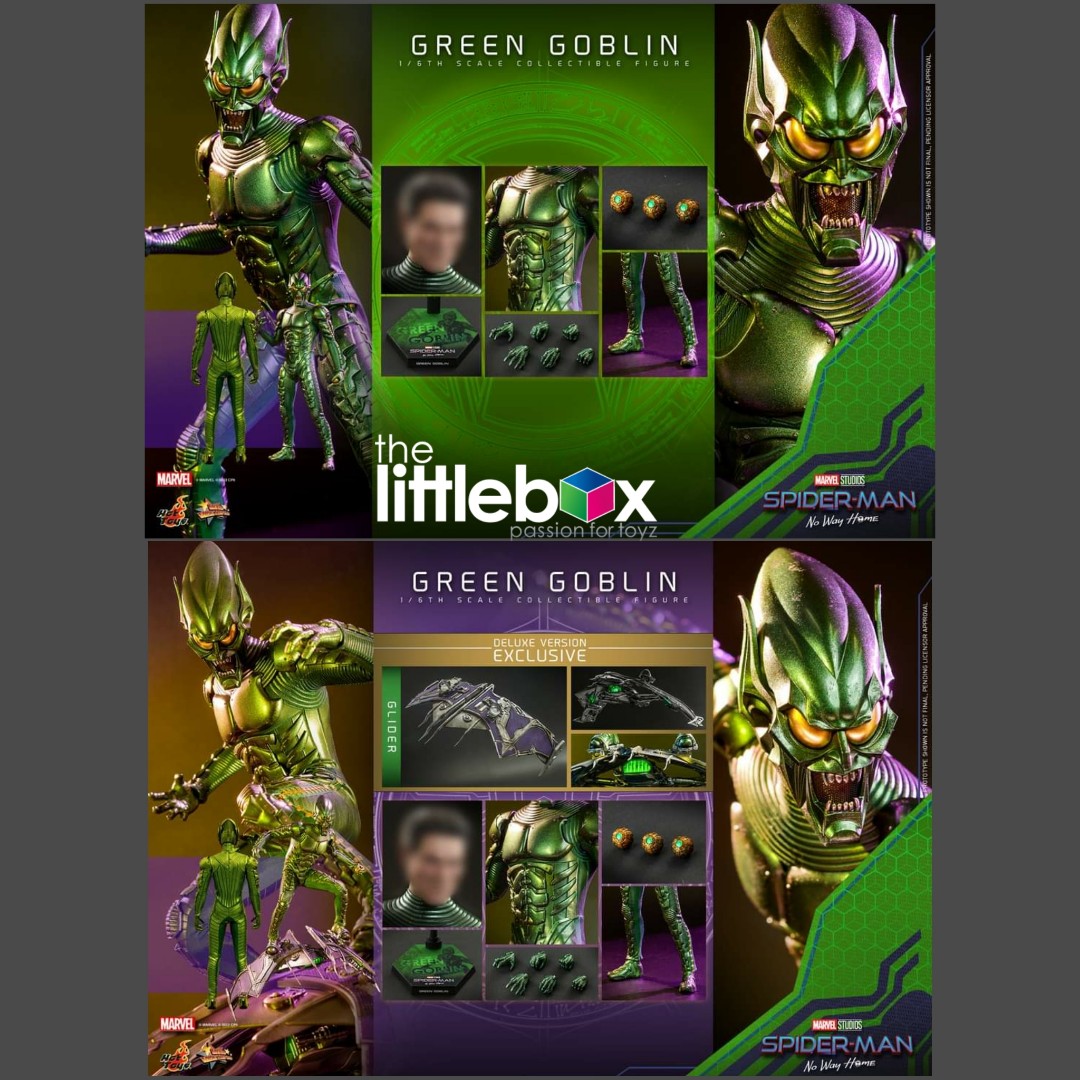 Hot Toys Mms Mms Spider Man No Way Home Scale Green Goblin Spiderman Hobbies