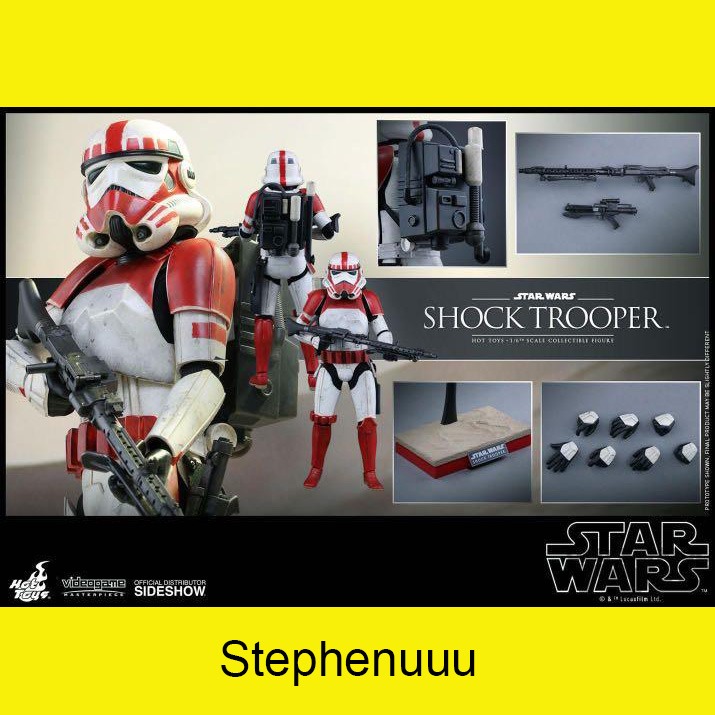 全新膠袋未開 hottoys Star Wars VGM VGM shock trooper 白兵 hot toys 興趣及遊戲 玩具 遊戲類 on Carousell
