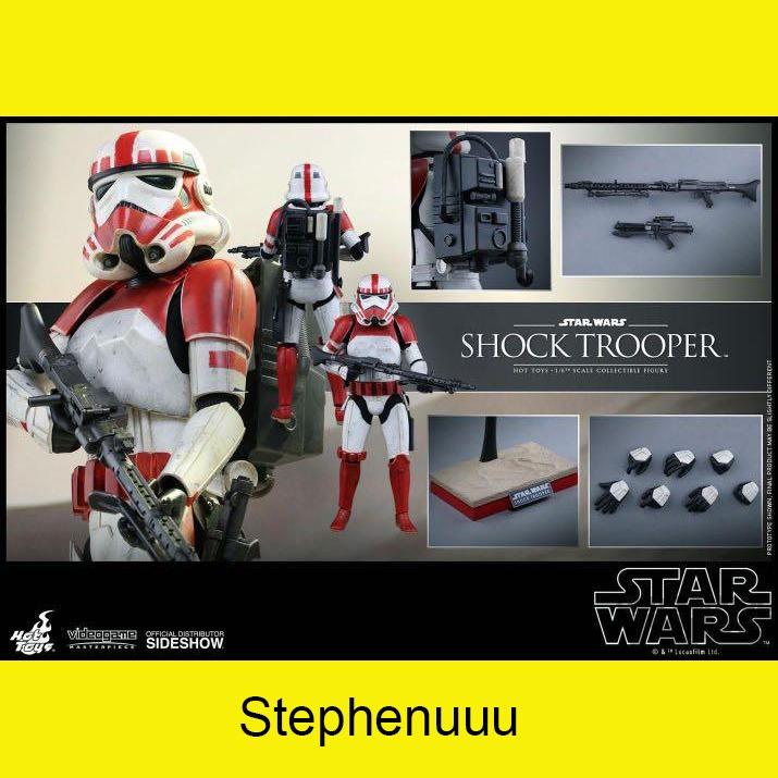 全新膠袋未開 hottoys Star Wars VGM020 VGM20 shock trooper 1 6 白兵 hot toys 興趣及遊戲 玩具 遊戲類 on Carousell