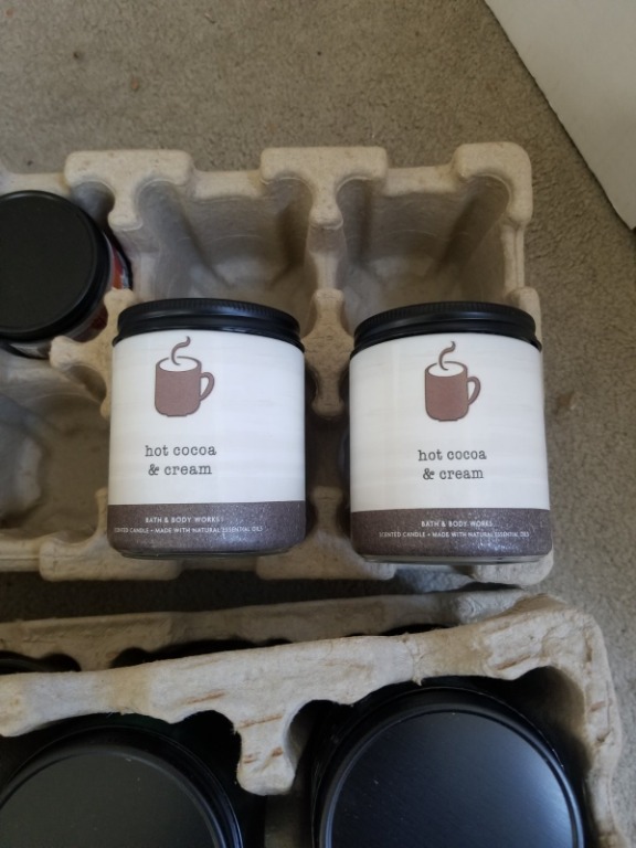 Bath Body Works Hot Cocoa And Cream Furniture Home Living Home Fragrance On Carousell