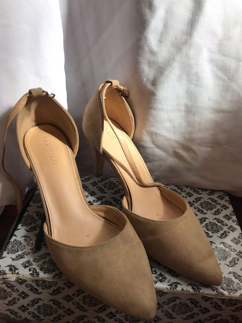 Parisian Nude Heels Women S Fashion Footwear Heels On Carousell