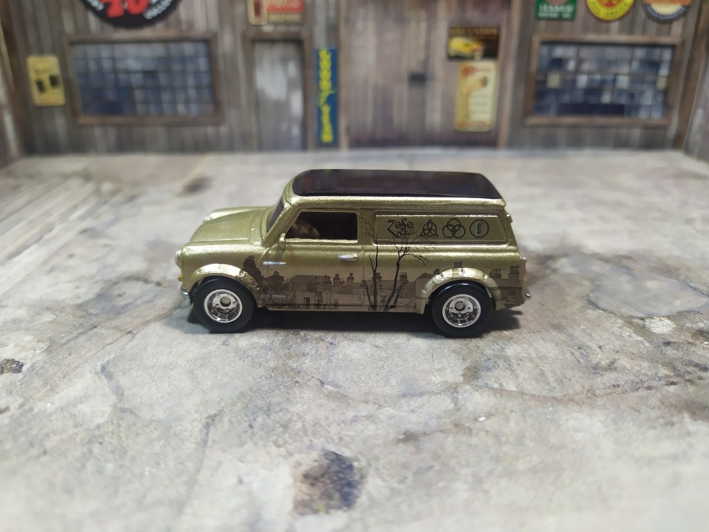 Hot Wheels Austin Mini Van Led Zeppelin Car Culture Loose