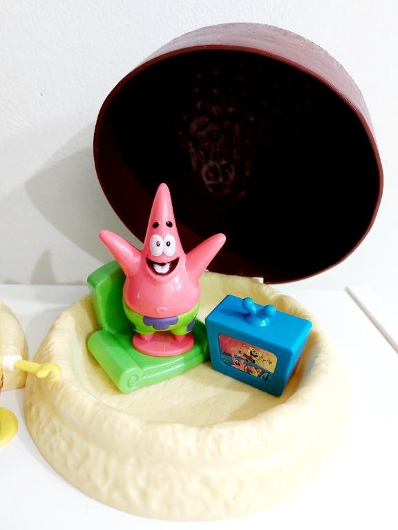 Spongebob Squidward Ester Island Head And Patrick Bikini Bottom Playset Original From Simba