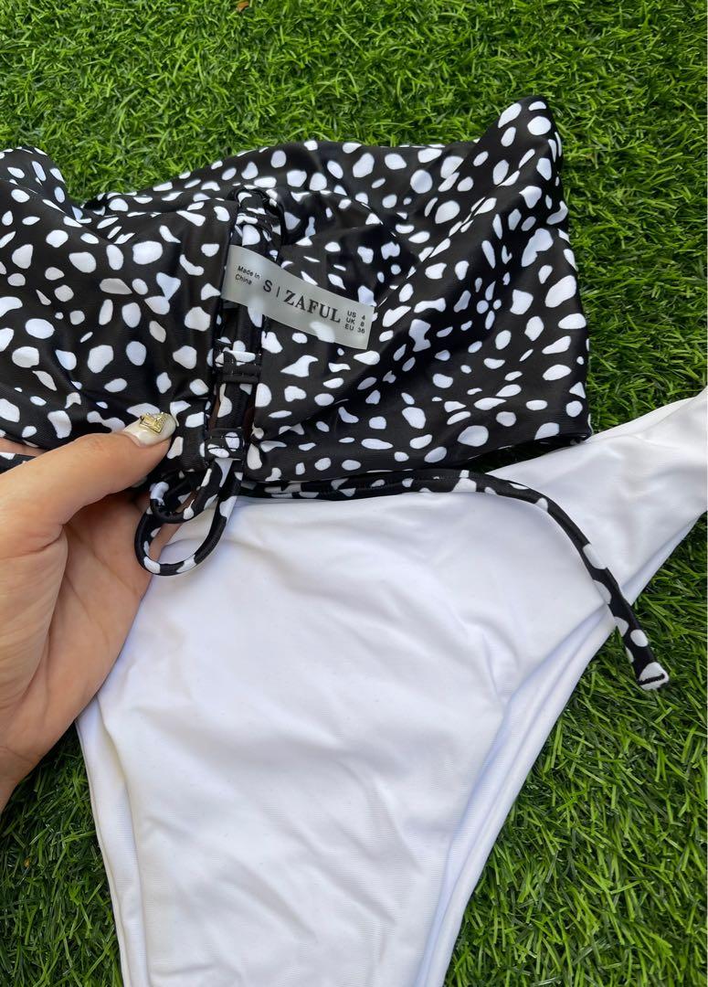 Tube Bikini Zaful Shein Rare Medium And Small Women S Fashion