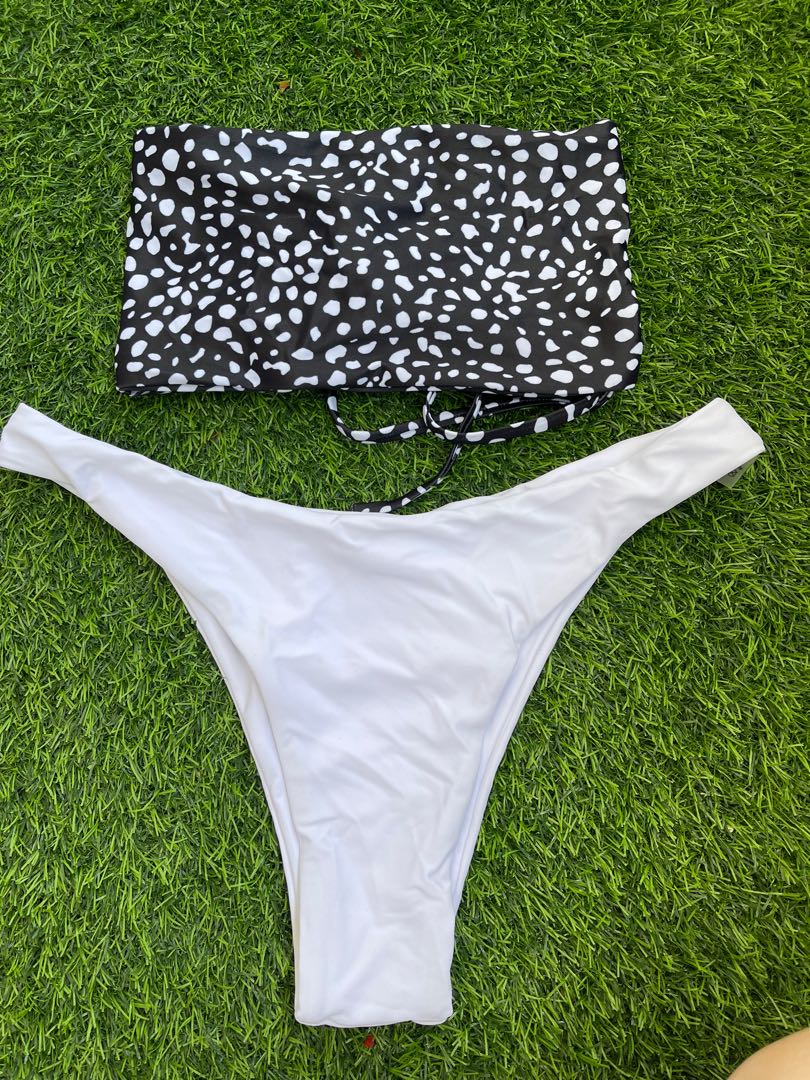 Tube Bikini Zaful Shein Rare Medium And Small Women S Fashion