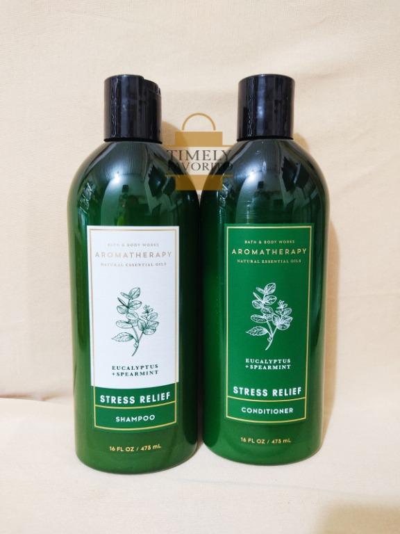 Bbw Aromatherapy Eucalyptus Spearmint Stress Relief Shampoo Conditioner Ml Beauty Personal