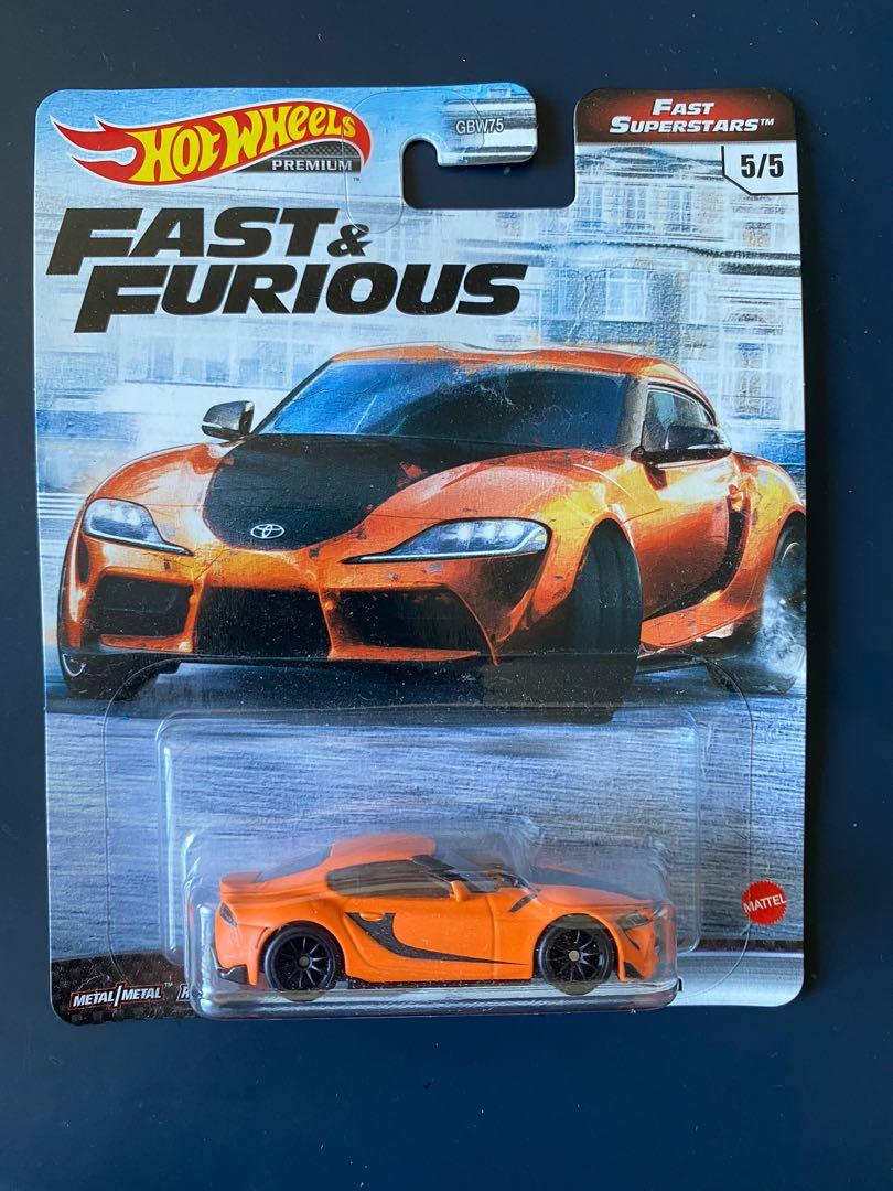 Hot Wheels Premium Fast Furious Toyota Gr Supra Hobbies Toys Toys Games On Carousell