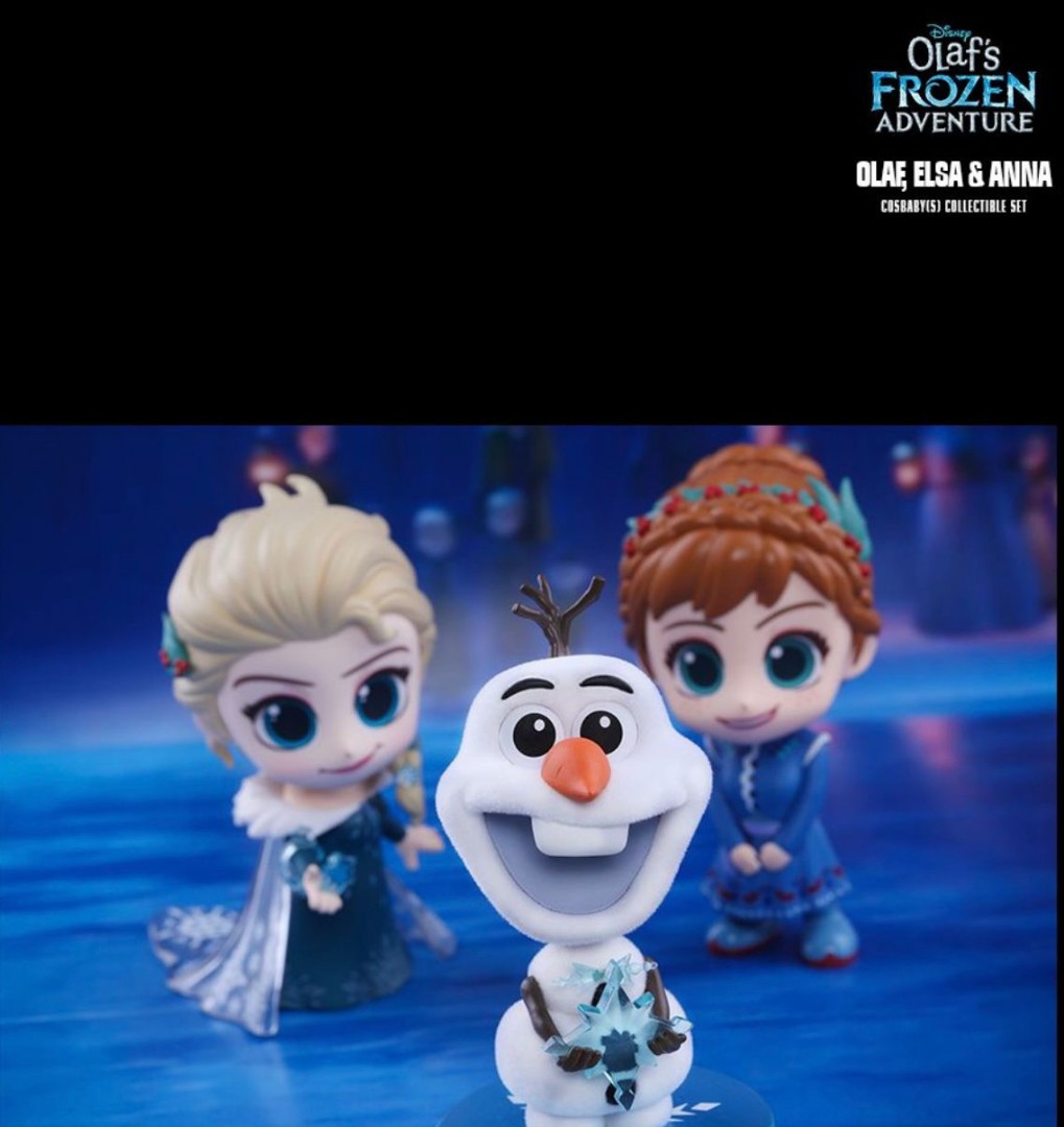 Hot Toys Cosb Olaf S Frozen Adventure Olaf Elsa Anna Cosbab Hobbies Toys Memorabilia