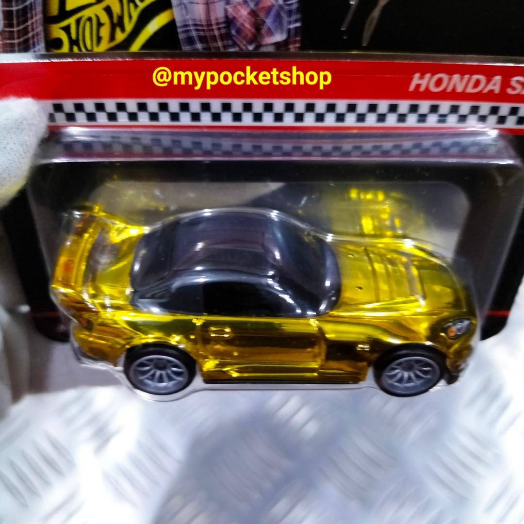 SOLD OUT Hot Wheels Ryu Asada HONDA S Spectraflame Yellow Gold Hotwheels RLC