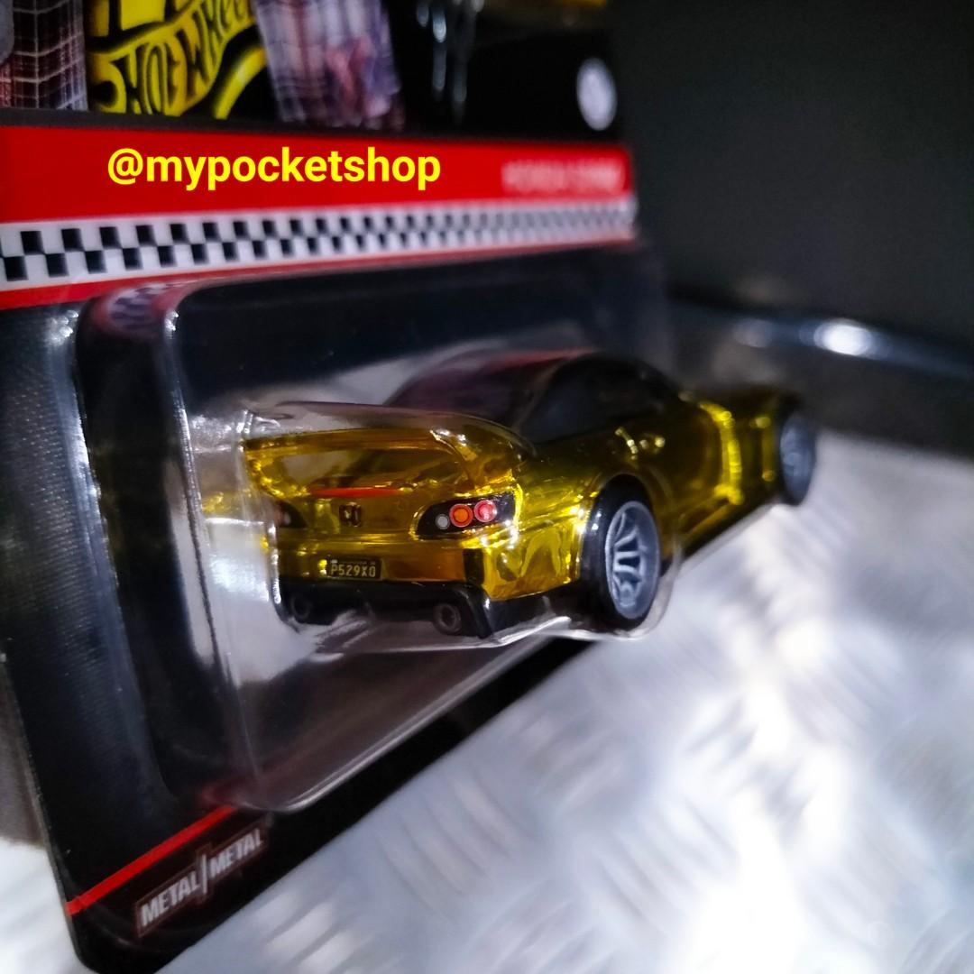 SOLD OUT Hot Wheels Ryu Asada HONDA S Spectraflame Yellow Gold Hotwheels RLC