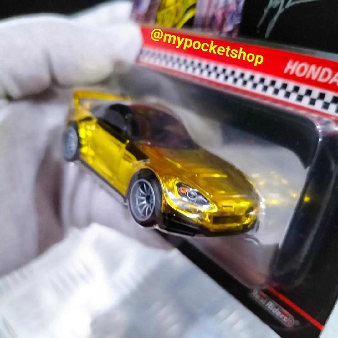 SOLD OUT Hot Wheels Ryu Asada HONDA S Spectraflame Yellow Gold Hotwheels RLC