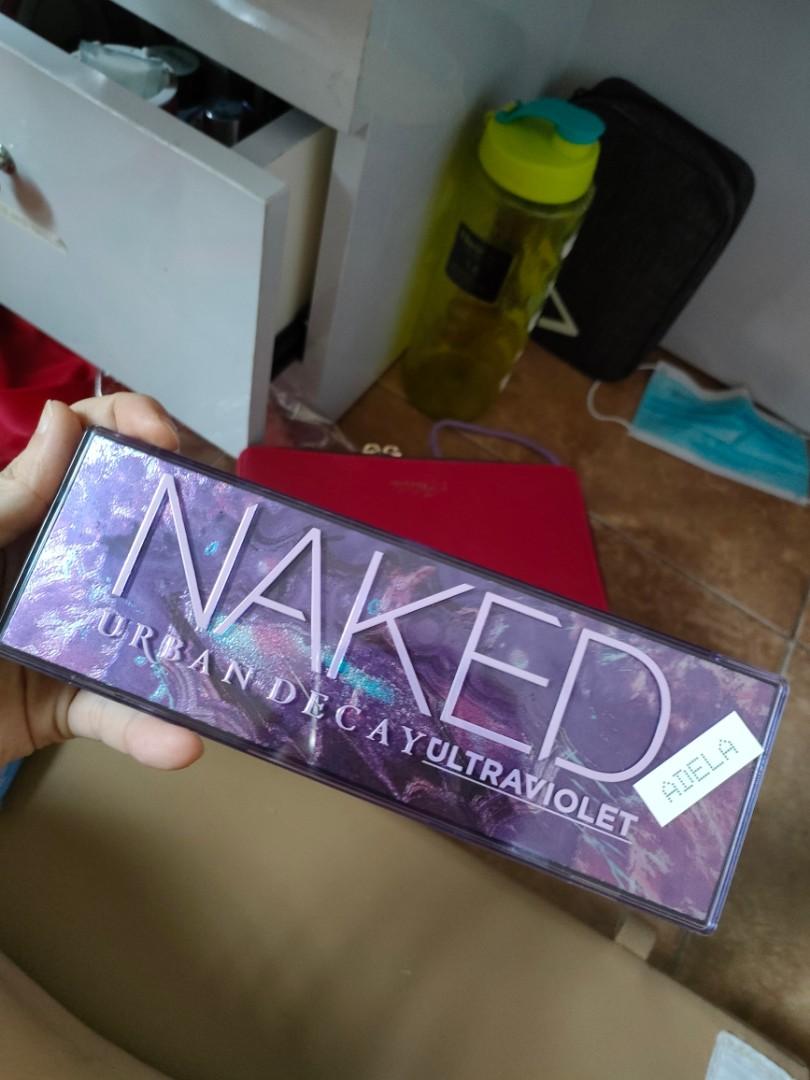 Urban Decay Naked Ultraviolet Eyeshadow Palette Kesehatan Kecantikan