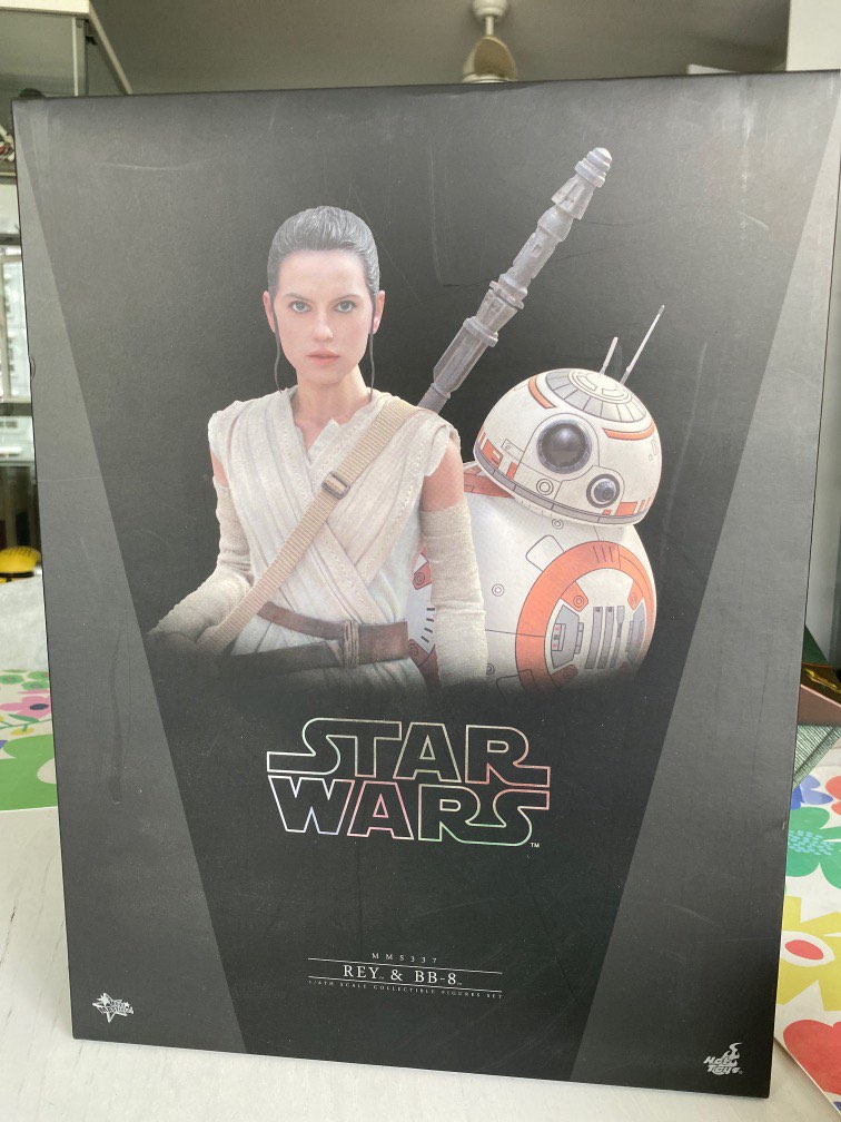 Hot Toys MMS337 Star Wars The Force Awakens Rey BB 8 Daisy Ridley Disney Hobbies Toys Toys