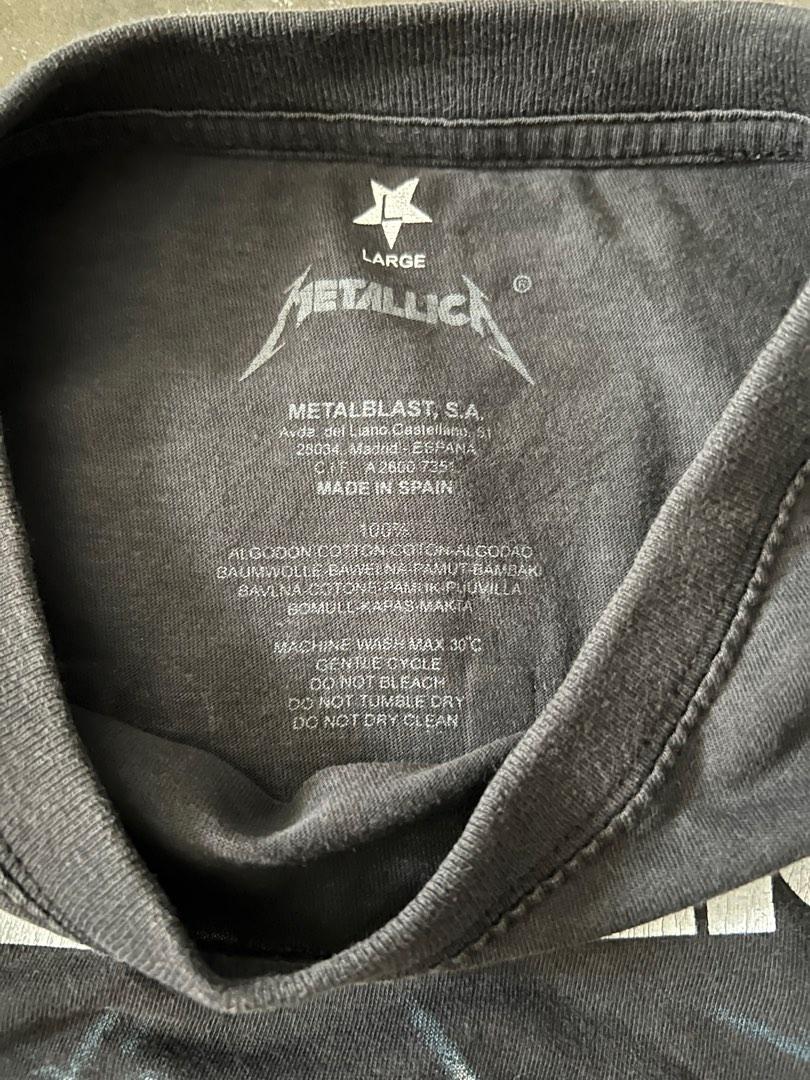 Metallica Fuck Off Men S Fashion Tops Sets Tshirts Polo Shirts
