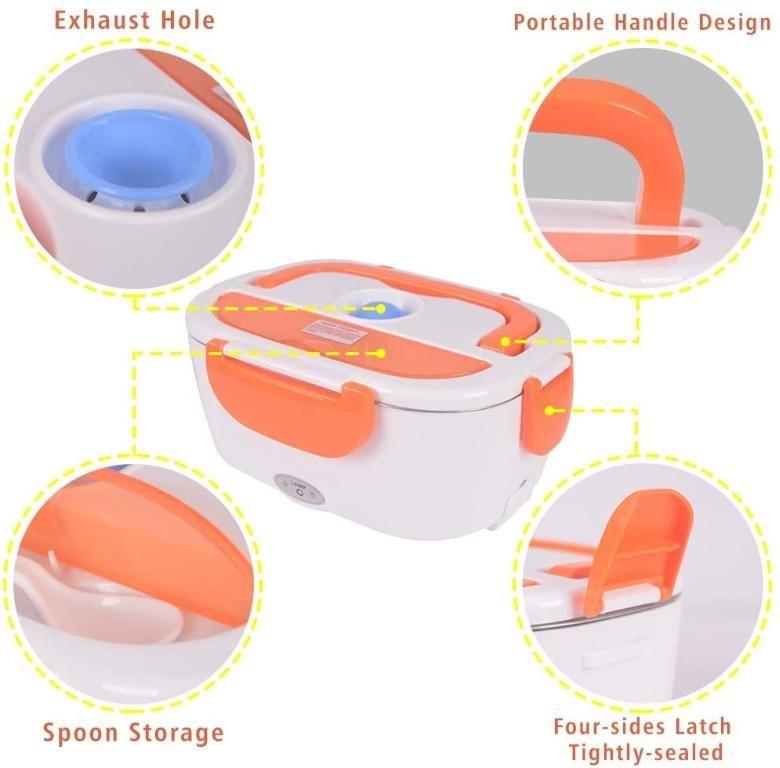 Portable Electric Lunchbox Premium Mini Hot Box Traveling Commuting Camping Lunch Containers