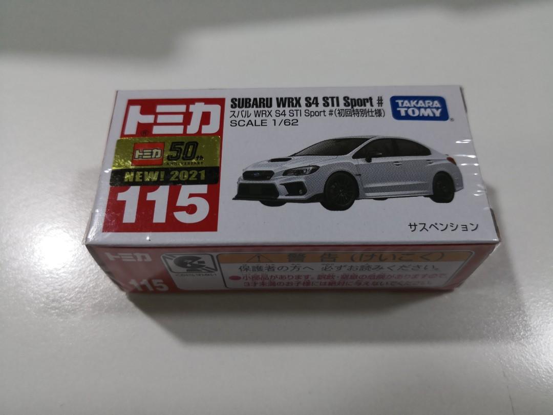 Takara Tomy Tomica No 115 Subaru WRX S4 STI Sport 初回限定 日版 全新 興趣及遊戲 玩具